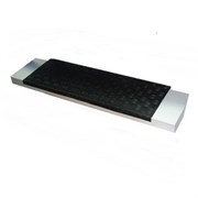 Накладки на ступени CLEANWILL 25х75см Stair mat aluminium DRS 0618B