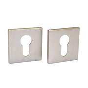 Накладка HIGRADE WC квадратная матовый никель WQ 12.255.MN HG