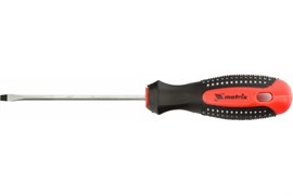 Отвертка MATRIX Fusion, SL3,0*80мм, CrV, 3-хкомпонентная рукоятка AntiSLip 11406