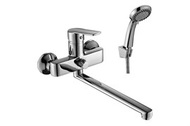 Смеситель Decoroom одноручный для умывальника монолит. хром DR38043