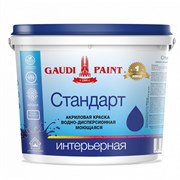Краска воднодисперсионная ГАУДИ акриловая Палитра Гауди База С 9л