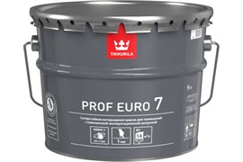 Краска интерьерная PROF EURO 7 A матовая, стойкая к мытью 9л