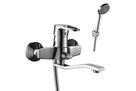 Смеситель Decoroom универсальный, с S - образным поворотным изливом DR72044
