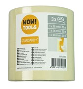 Набор MAKO WOW TOOLS малярной ленты, 3 части, 3 малярные ленты 18/36/48мм*30м SET830802