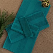 Полотенце махровое ВАСИЛИСА гл/кр Конфетти 50*90 морская волна TILE BLUE 100 % хлопок