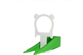 Зажим DECOR Панда 1,0мм 40шт+клин 40шт 447-4040