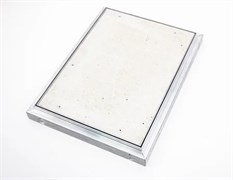 Люк ЭРА нажимной под плитку на износоустойчивой петле 600*600 D6060 ceramo optimum