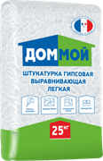 Штукатурка универсальная МОЙ ДОМ 25кг гипсовая для ручного нанесения