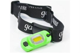 Фонарь GAUSS LED налобный 3W 150Lm Li-ion 300mAh GF408