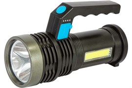 Фонарь GLANZEN светодиодный аккумуляторный USB UFL-0400-X501