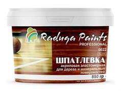 Шпатлевка РАДУГА-0022 акриловая эластичная для деревянных полов (3,0кг)