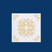Плита потолочная Шелк (золото) С527 (1уп-42 м.кв.)