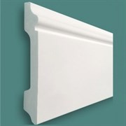 Плинтус СОЛИД напольный ударопрочный UHD11/100C белый, L2,0м/TM Unica/10