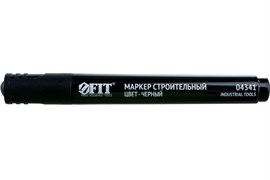 Маркер FIT строительный с жидким красящим состав, черный 147х15 мм 04341