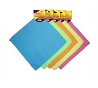 Салфетка из микрофибры GLASS 36*34 см. 1шт. KWL 10114