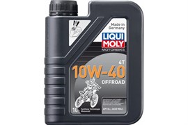 Масло моторное синтетическое для 4-х тактных мотоциклов MOTORBIKE 4T 10W40 OFFROAD 1л 3055