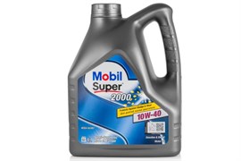 Масло моторное полусинтетическое MOBIL Super 2000 10W-40 X1 4л 152568