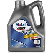 Масло моторное полусинтетическое MOBIL Super 2000 5W-40 X3 4л 155337