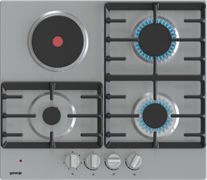 Поверхность GORENJE встроенная, стеклокерамическая, комбинированая GE681X