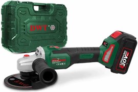 Машина углошлифовальная DWT аккумуляторная AWS-20-125 D-2H BMC
