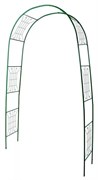 Арка садовая FULEREN КЛАССИКА 230см*37см металл, зеленая arksklmetz230x37