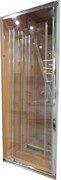Перегородка душевая стеклянная EBATH HS-3004 1000*1900