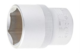 Головка STELS торцевая 18мм 6-гранная CrV под квадрат 1/2 13829