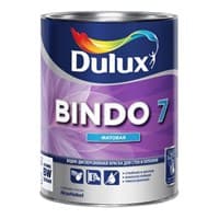 Краска водоэмульсионная Dulux BINDO 7 мат. белый 1л 5183733