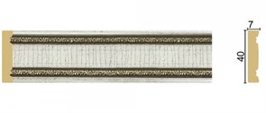 Профиль GRACE интерьерный (бордюр) Афины Голд 40*7*2400 (ПИ40АГ)