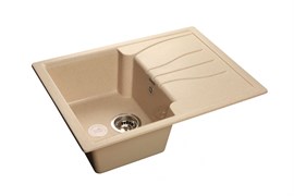 Мойка GranFest мраморная Q 650L (бежевая)