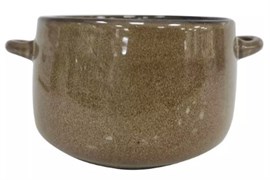 Супница QIAN SHUENN с ручкой, керамика, ассортимент цветов 9,4*8см 190888