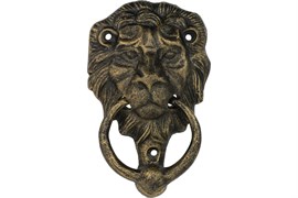 Ручка-стучалка BLUMEN HAUS Лев, чугун, 15*9*3см 66091