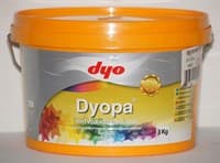 Краска водоэмульсионная DYOPA матовая белая, 7,5л (10кг)