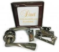 Комплект дверной фурнитуры DUET CLASSIC S-0511 AB бронза