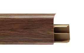 Плинтус WINART с центр.каб.каналом 2,5м 58мм 813 (Дуб дворцовый)