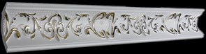 Плинтус ГЛАНЦЕПОЛ потолочный GP-13 Gold 100*80 (1уп-16шт)