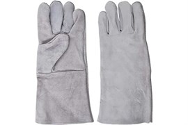 Краги FIT спилковые удлиненные на подкладке 12454М