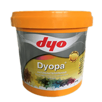 Краска водоэмульсионная DYOPA матовая белая, 3кг