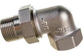 Сгон Valtec латунный угловой вр-нр 3/4 VTr.098