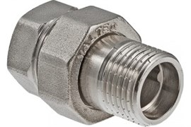 Сгон Valtec латунный прямой вр-нр 1/2 VTr.341