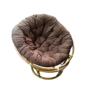Кресло-софа CV.MAHKOTA JAVA RATTAN Papasan из ротанга с подушкой