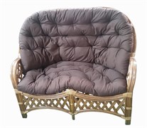 Софа CV.MAHKOTA JAVA RATTAN Copacabana из ротанга с подушкой