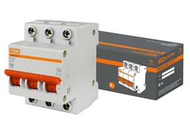 Выключатель автоматический TDM ВА47-63 3Р 32А С 4,5кА SQ0218-0022