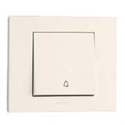 Кнопка звонка OVIVO GRANO крем 400-020200-207