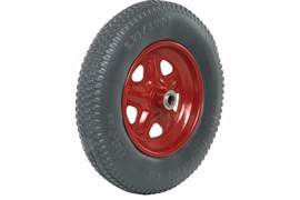 Колесо ЭКСПЕРТ цельнолитое резиновое 3.00-8 S d20мм