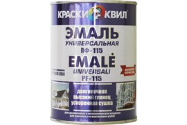 Эмаль КВИЛ ПФ-115 алкидная универсальная синяя 0.9 кг