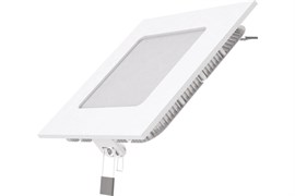 Светильник светодиодный Gauss встраиваемый ультратонкий квадратный IP20 6W 2700K 1/20 940111106