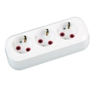 Колодка SIRIUS КЗ-2503 3 гнезда с заземлением 16А 250В