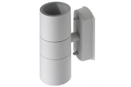 Светильник ЭРА с декоративной подсветкой WL28 WH 2*GU10 MAX35W IP54 белый 6102