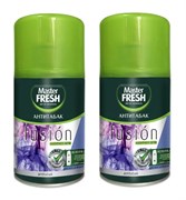 Освежитель воздуха MASTER FRESH сменный баллон для авт. спрея Антитабак 250мл 971349